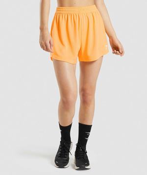 Apricot Orange Gymshark Sport Loose Women's Shorts | NSMZEW456