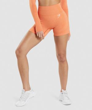 Apricot Orange Gymshark Vital Seamless 2.0 Women's Shorts | FZKJXR079