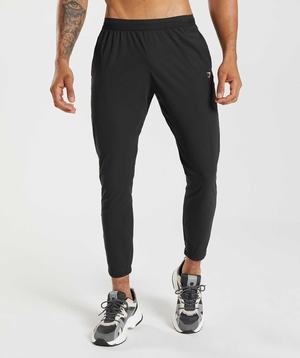 Black Gymshark Studio Men's Jogger | NSTKIU835