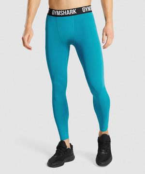 Blue Gymshark Element Baselayer Men's Jogger | KEVDZW216