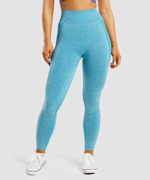 Blue Gymshark Flex High Waisted Women's Leggings | DTUIYE986