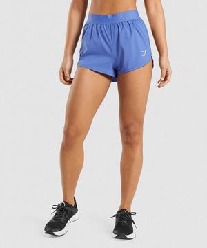 Blue Gymshark Training Loose Fit Women's Shorts | OVGFED452