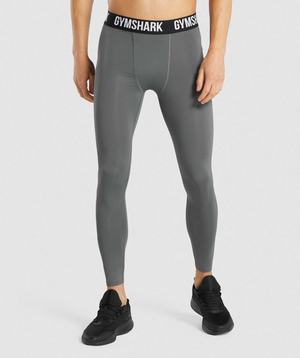 Grey Gymshark Element Baselayer Men's Jogger | BGVJHY502