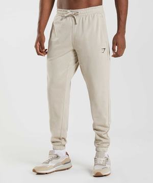 Grey Gymshark Essential Oversized Men's Jogger | KAXNMH204