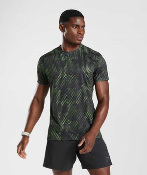 Light Green Gymshark Sport Men's T Shirts | JUGSXA381