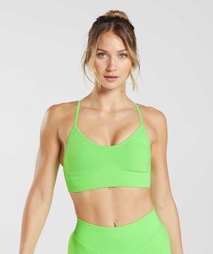 Light Green Gymshark Sweat Seamless Women's Sports Bra | NWYICL840