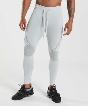 Light Grey / Grey Gymshark 315 Seamless Tights Men's Shorts | MUPKRG816