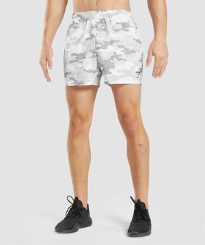 Light Grey Gymshark Arrival 5" Men's Shorts | BFXDCM362