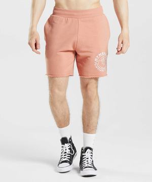 Pink Gymshark Legacy Men's Shorts | SHPJYW830