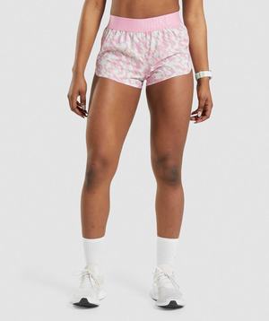 Pink Gymshark Training Loose Fit Women's Shorts | FPZCNT237