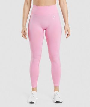 Pink Gymshark Vital Seamless 2.0 Women's Leggings | FLIHWA931