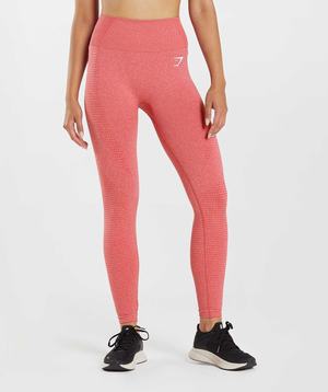 Red Gymshark Vital Seamless 2.0 Women\'s Leggings | RKVTAX310