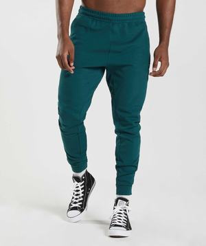 Turquoise Gymshark React Men's Jogger | ZFAXYV439