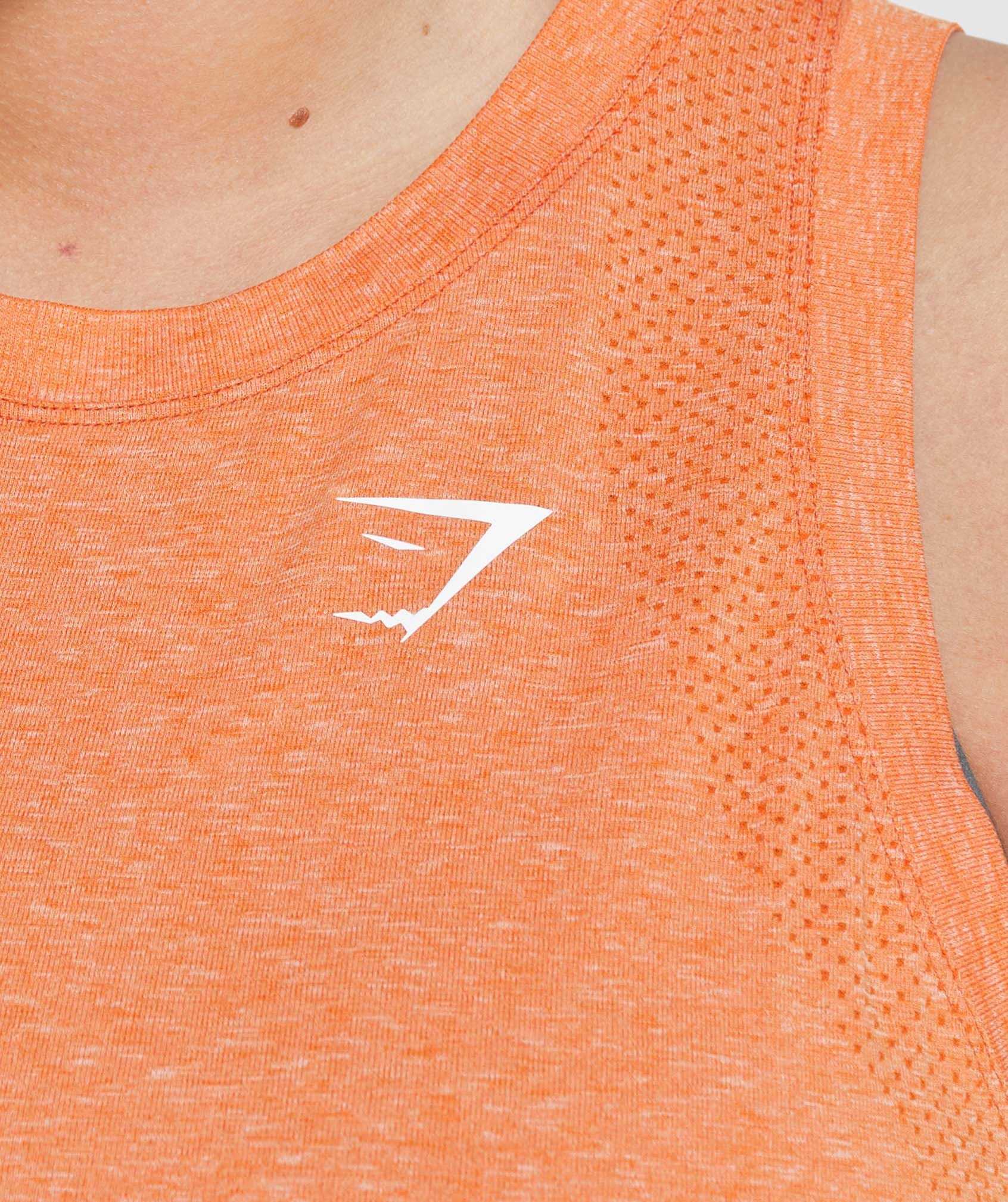 Apricot Orange Gymshark Vital Seamless 2.0 Light Women's Tanks | FOSKHV936