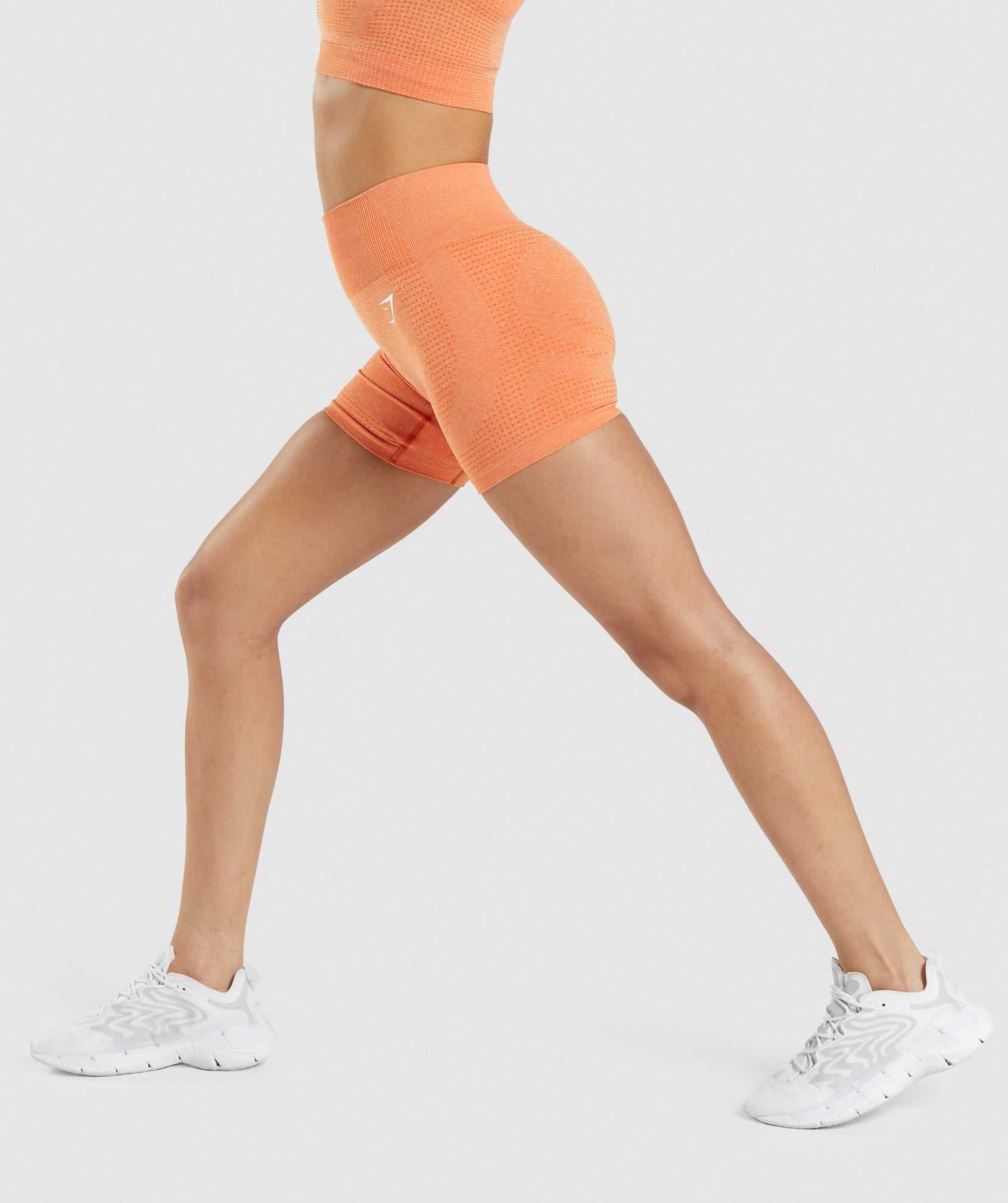 Apricot Orange Gymshark Vital Seamless 2.0 Women's Shorts | FZKJXR079