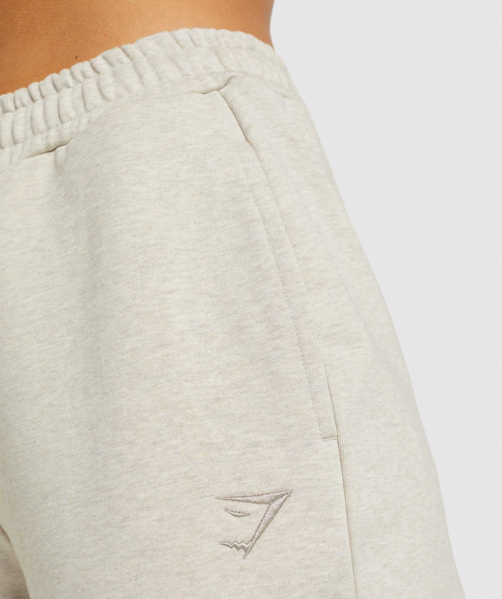 Beige Gymshark Rest Day Sweats Women's Jogger | PNATIV108