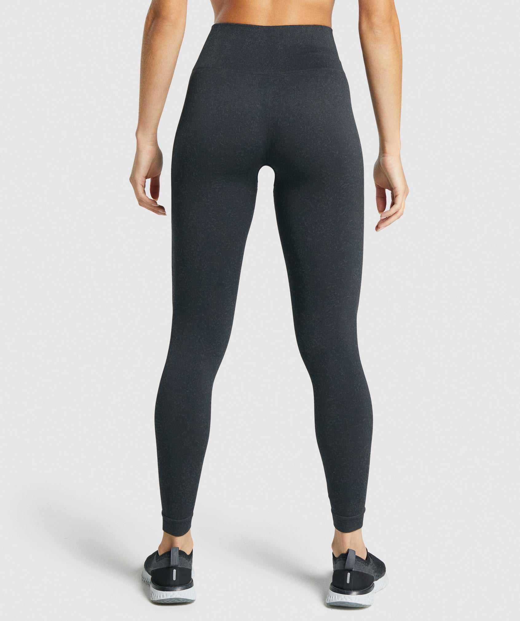 Black Gymshark Adapt Fleck Seamless Women's Leggings | KOPVLN027