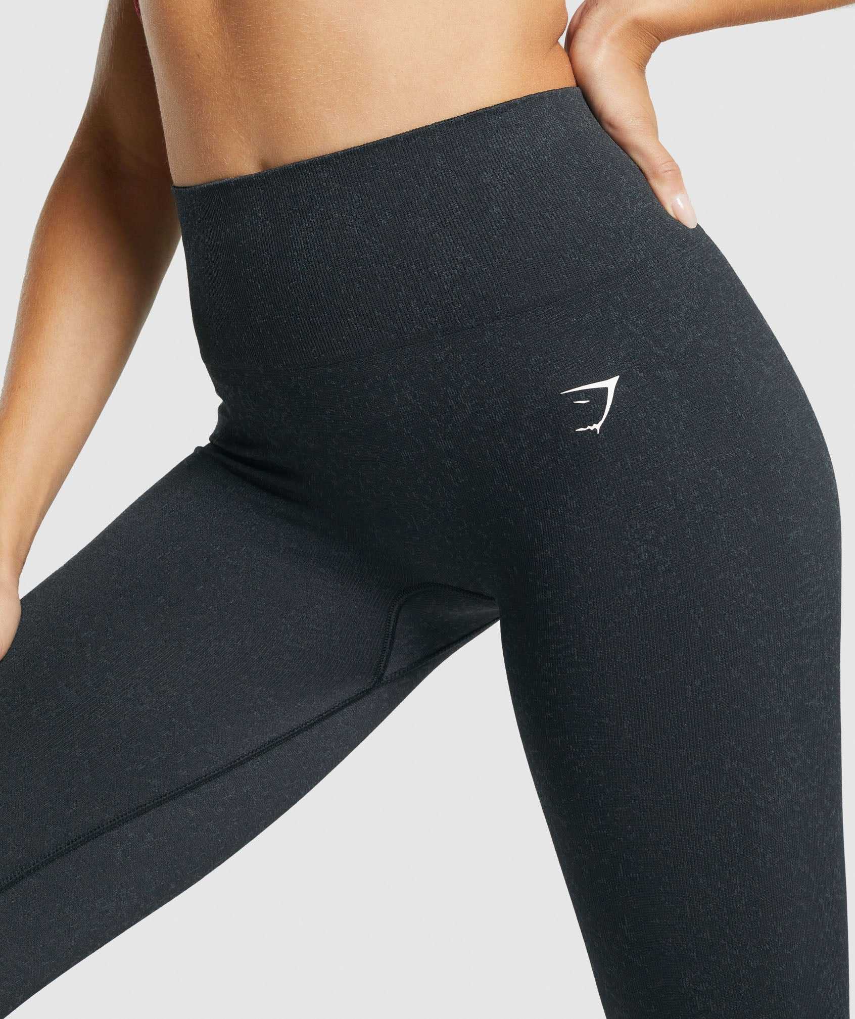 Black Gymshark Adapt Fleck Seamless Women's Leggings | KOPVLN027