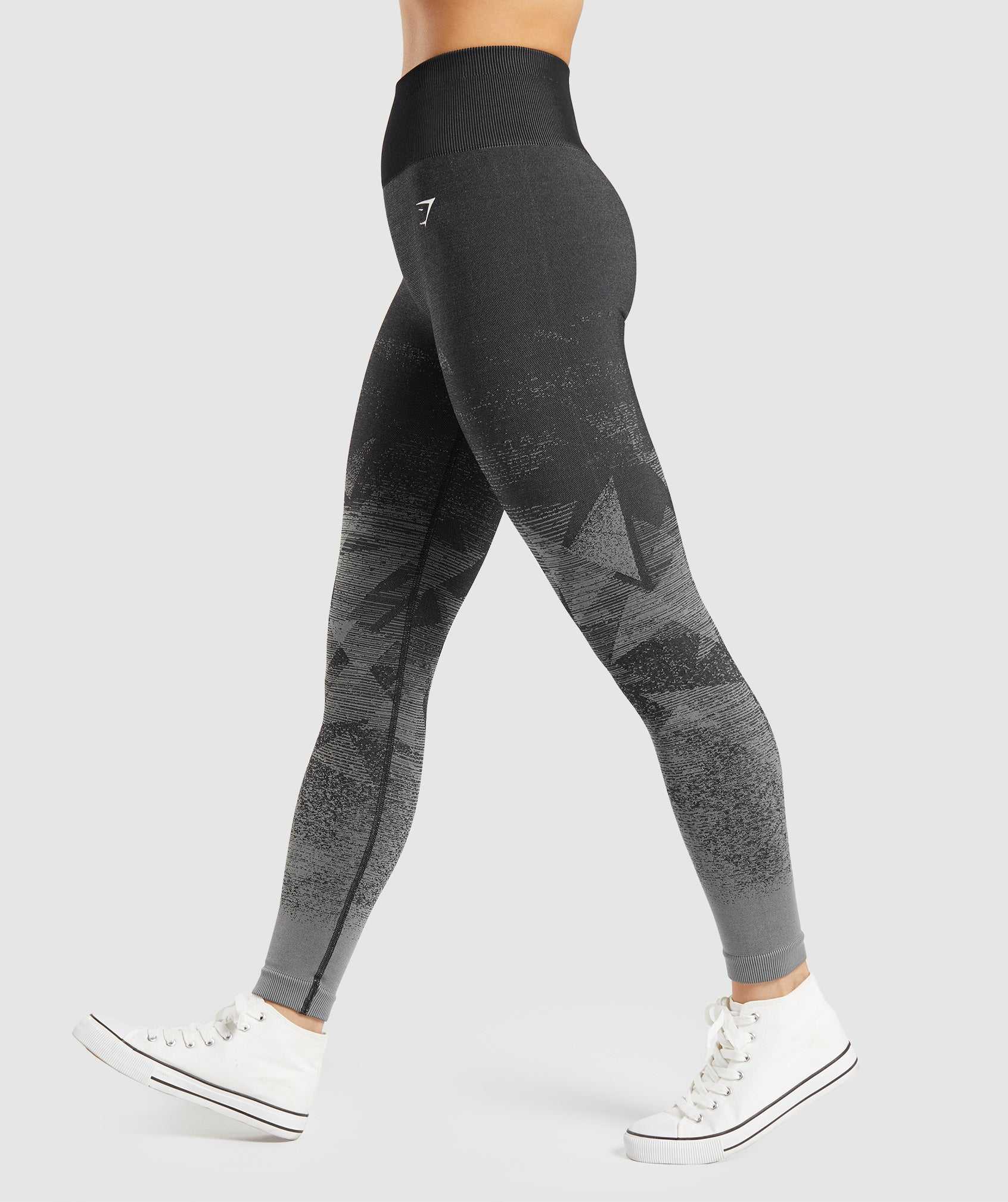 Black Gymshark Adapt Ombre Seamless Women's Leggings | FMXJQP146