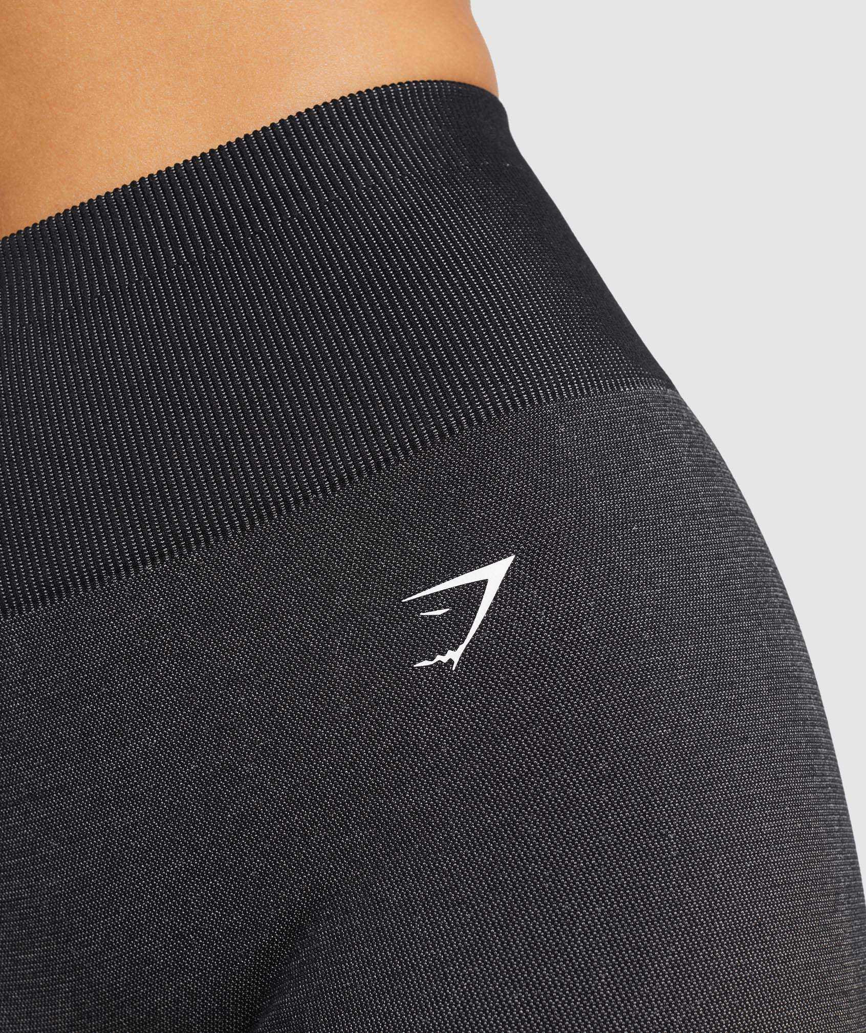 Black Gymshark Adapt Ombre Seamless Women's Leggings | FMXJQP146