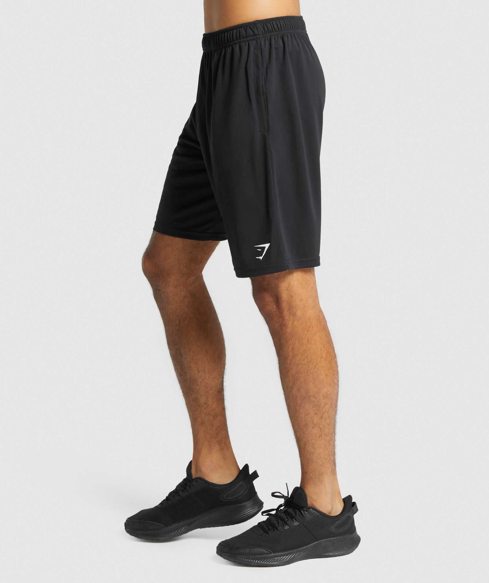 Black Gymshark Arrival Knitted Men's Shorts | KZBOQV592