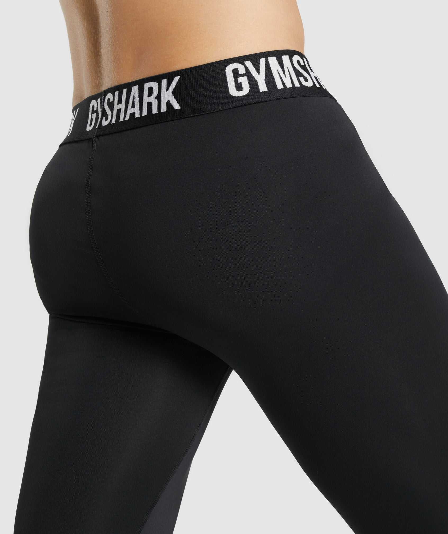 Black Gymshark Element Baselayer Men's Shorts | RJVTEH621