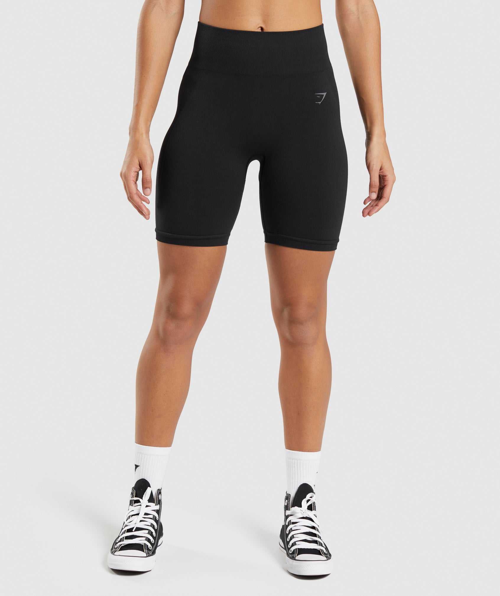 Black Gymshark Flex Cycling Women\'s Shorts | PXNIOS026