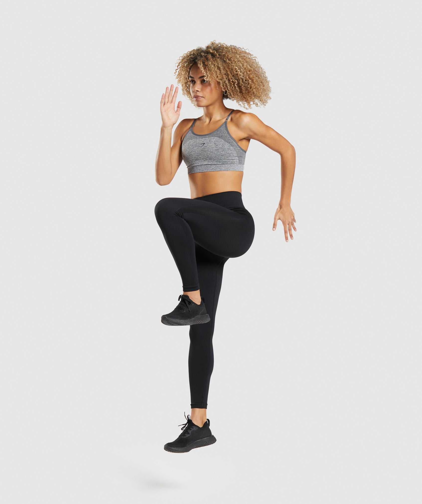 Black Gymshark Flex High Waisted Women's Leggings | CMAFON942