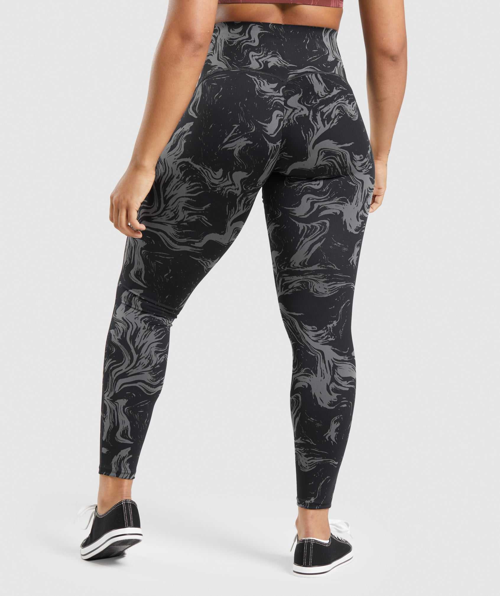 Black Gymshark GS Power High Rise Women's Leggings | IFEUOW293