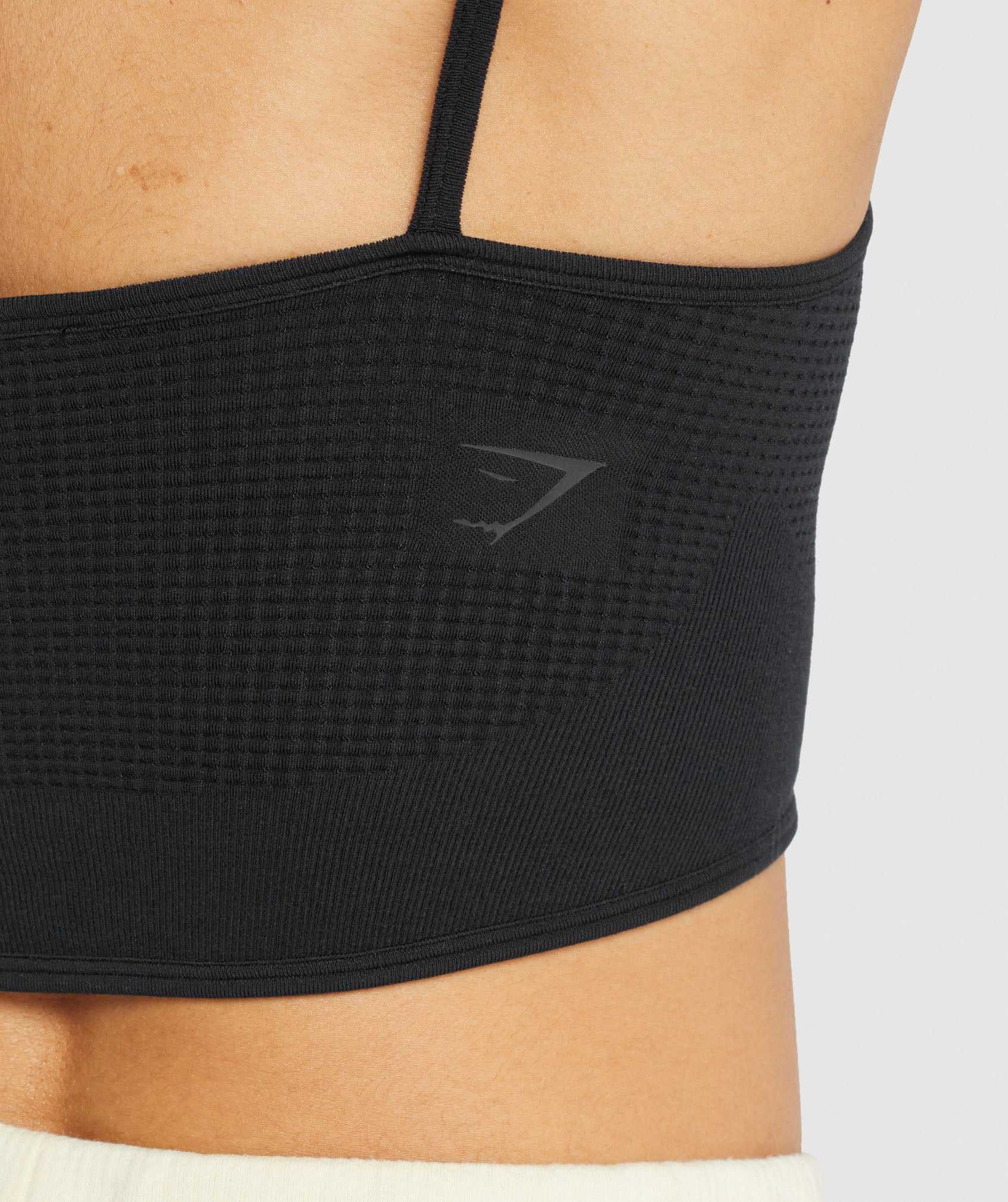 Black Gymshark Pause Bralette Women's Underwear | GILHMO745