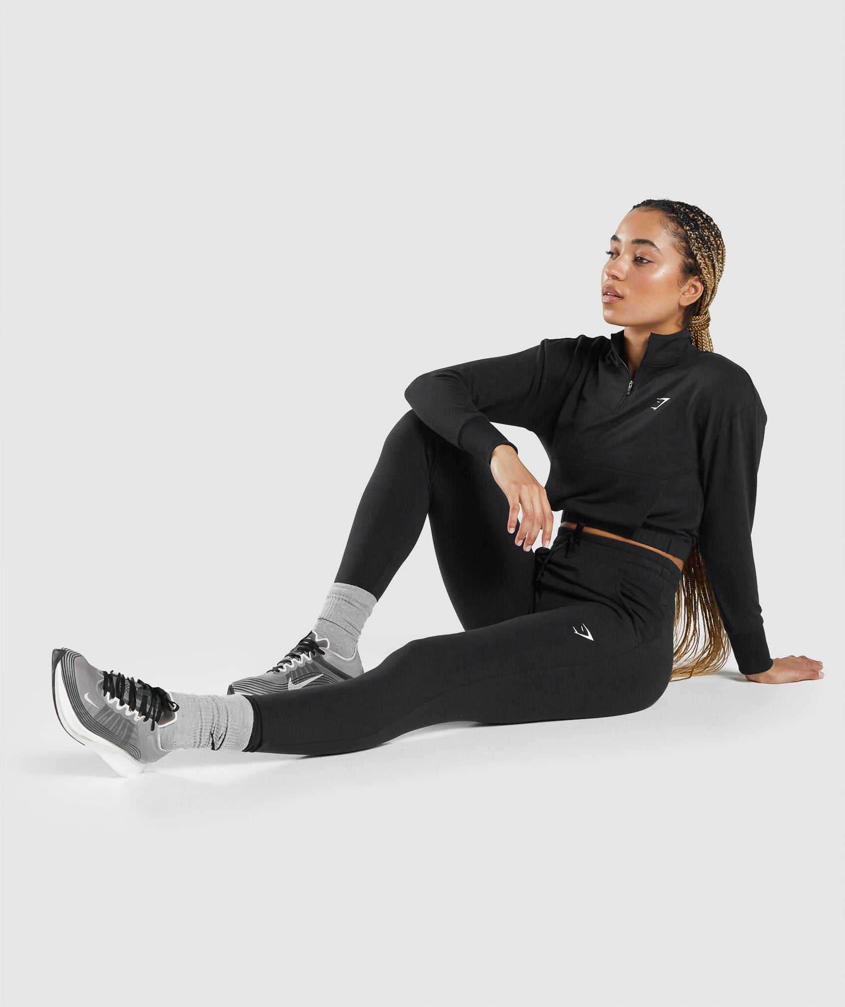 Black Gymshark Pippa Training Women's Jogger | YKDNGM946