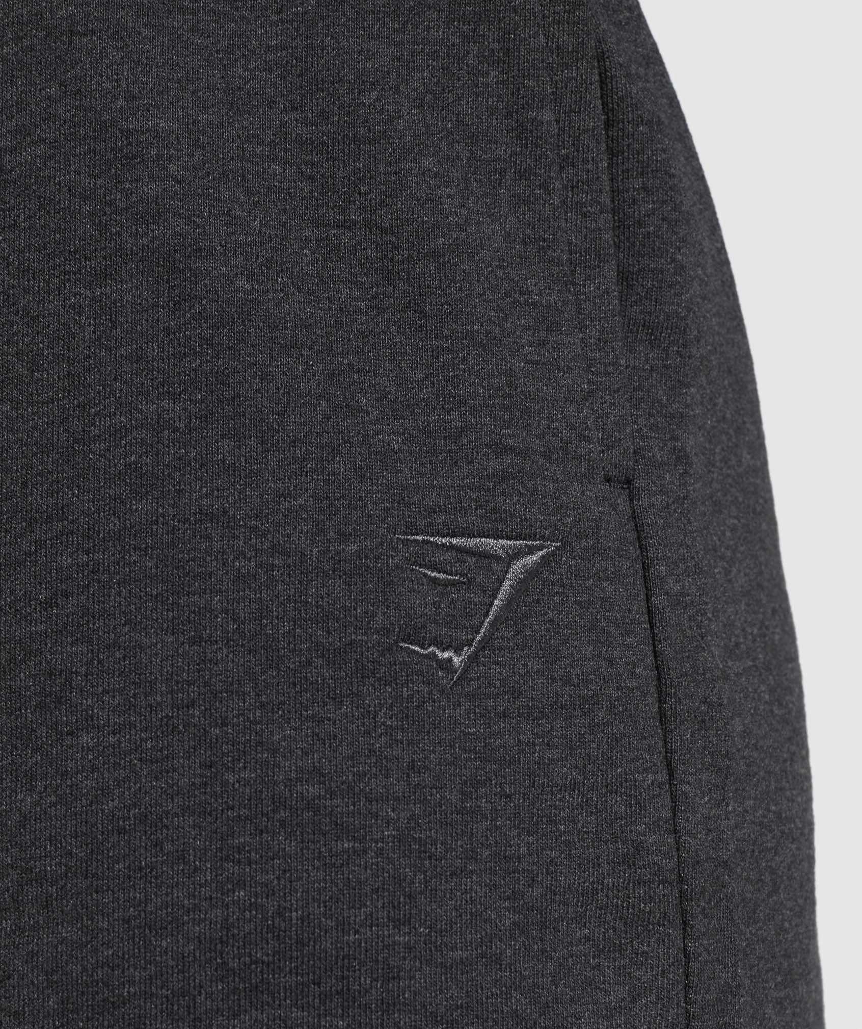 Black Gymshark Rest Day Sweats Women's Shorts | HJUVEF423