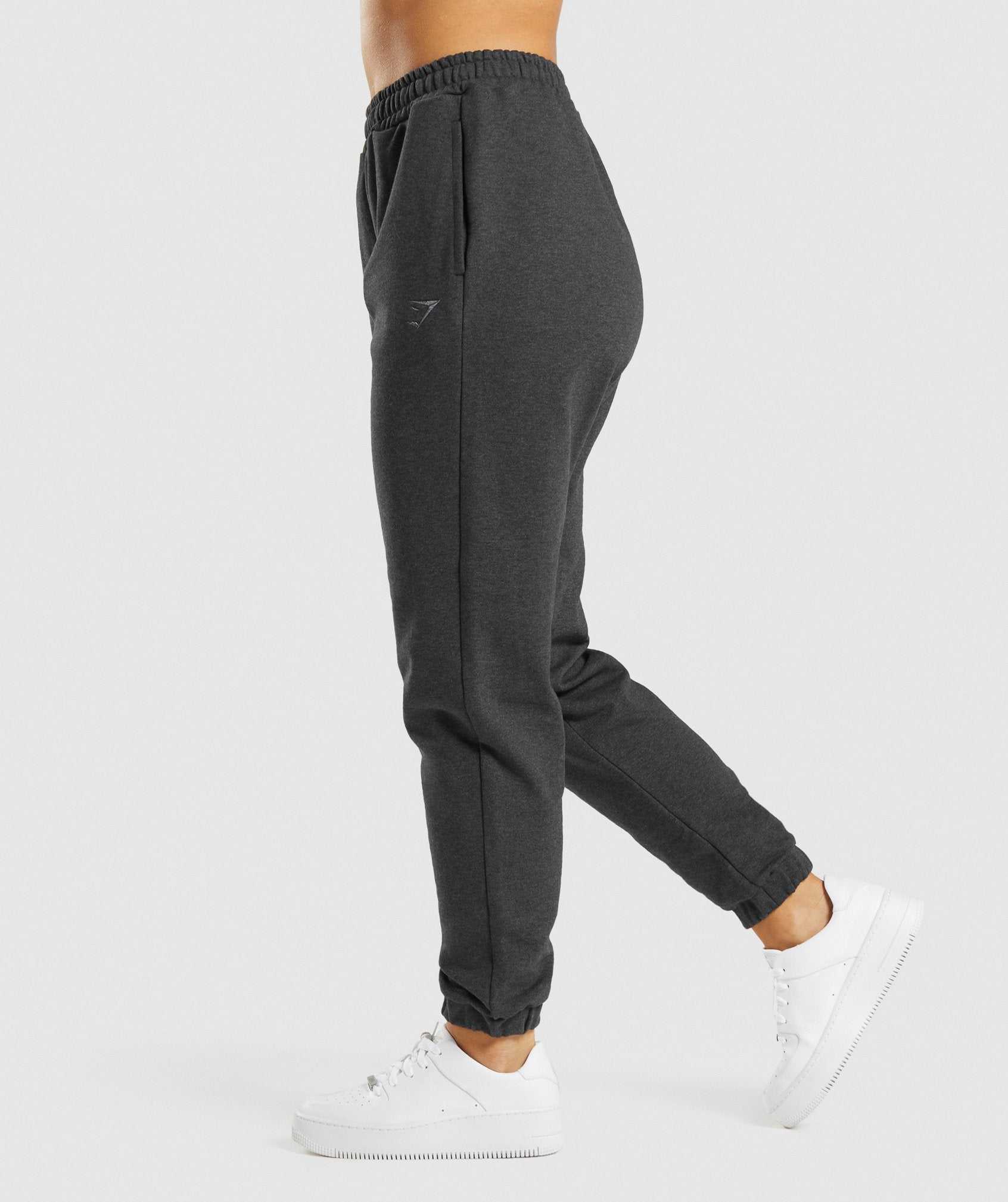 Black Gymshark Rest Day Sweats Women's Jogger | UYMOPB834