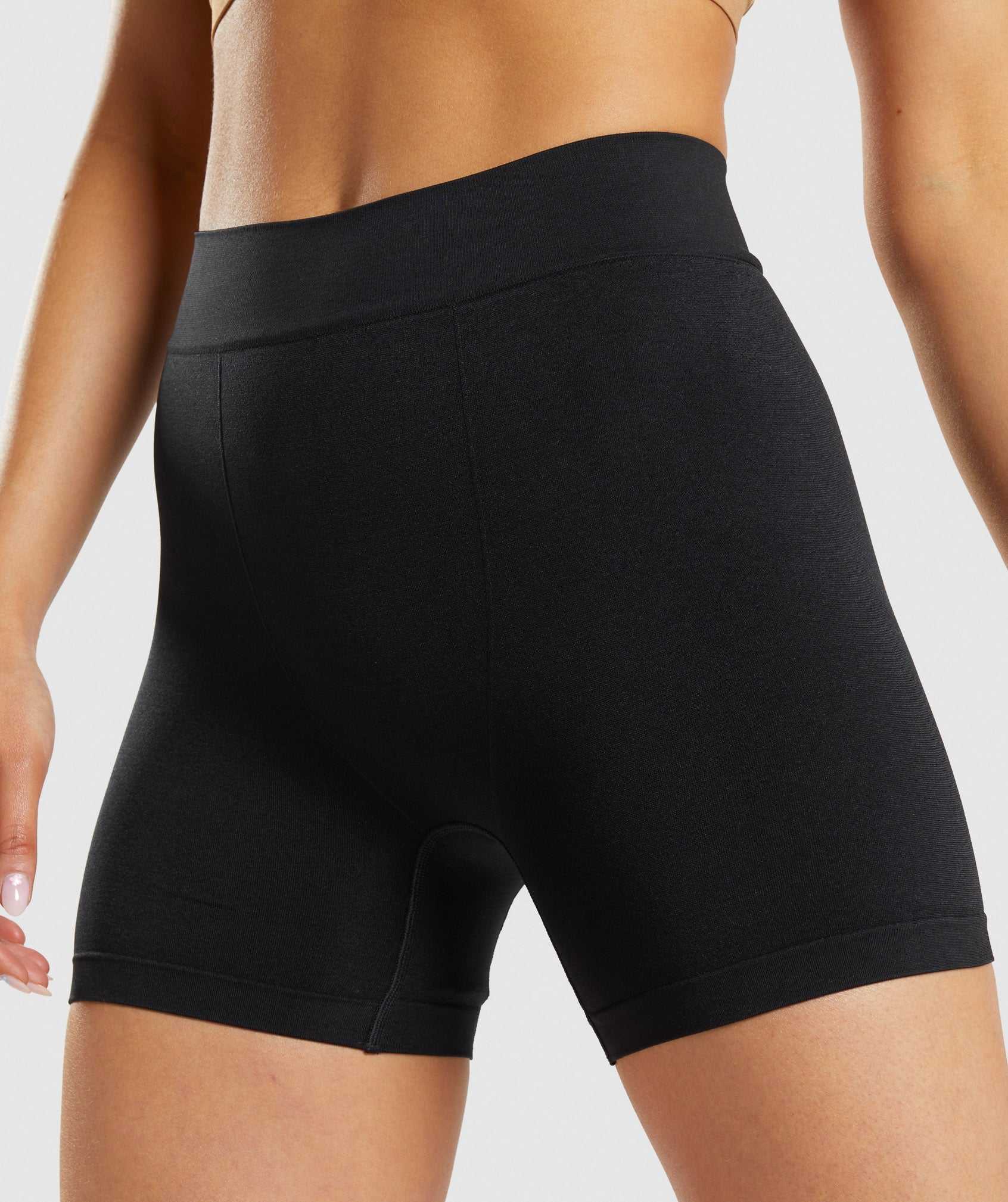 Black Gymshark Seamless Boxers Women's Underwear | DRKLSE730