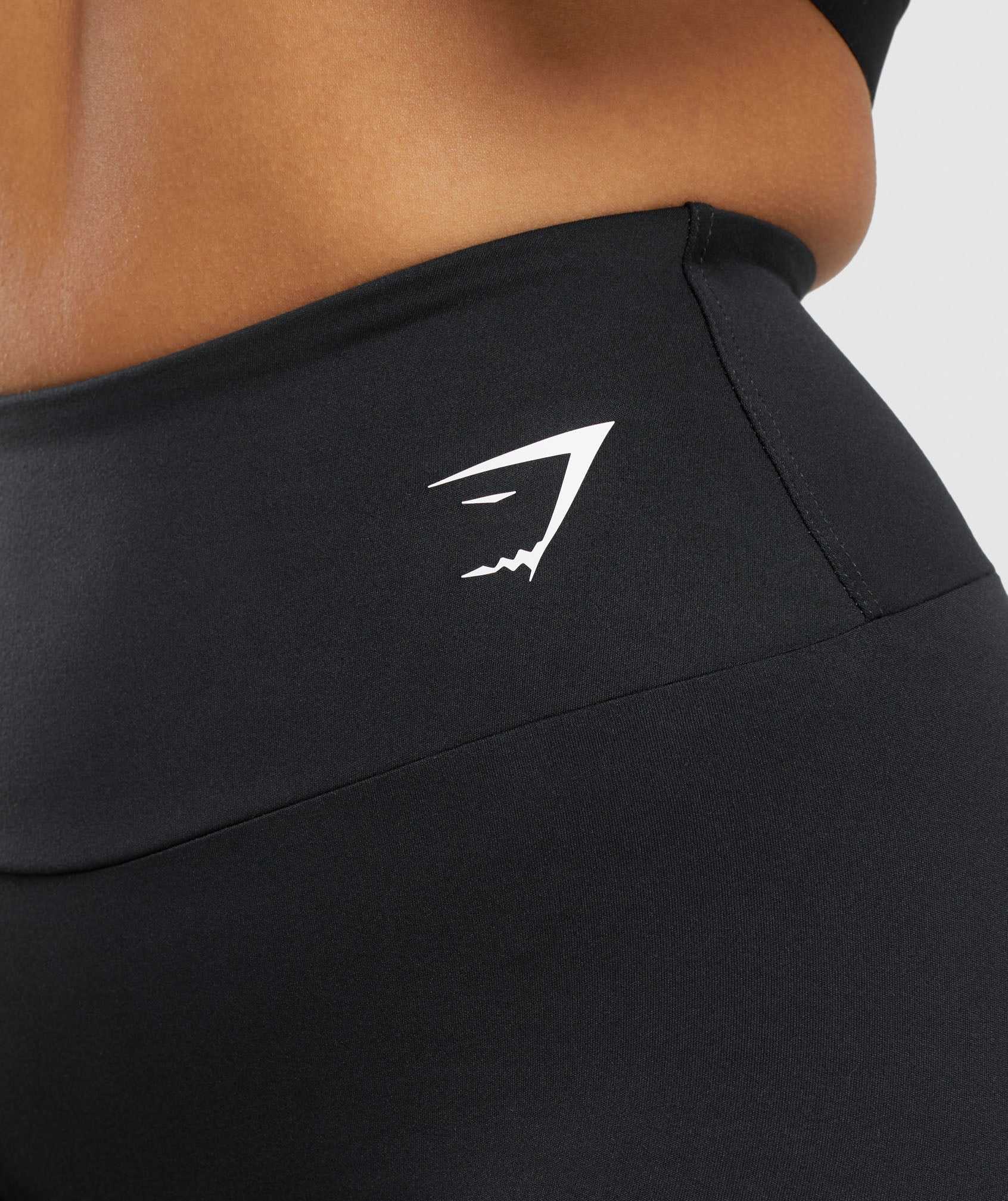 Black Gymshark Training Cycling Women's Shorts | BWVLUI398