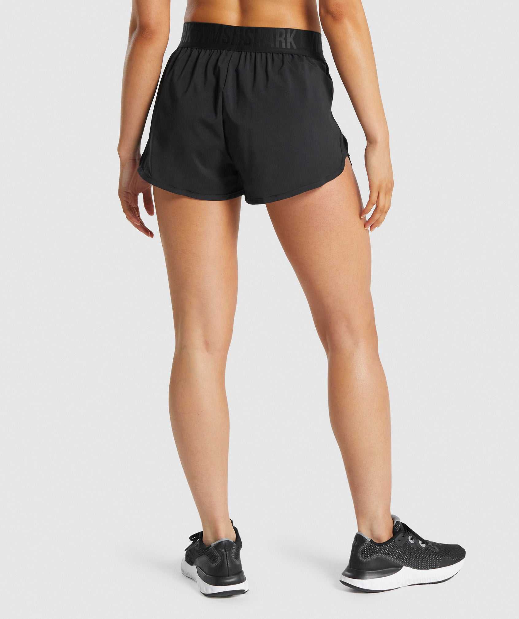 Black Gymshark Training Loose Fit Women's Shorts | XGALYC870