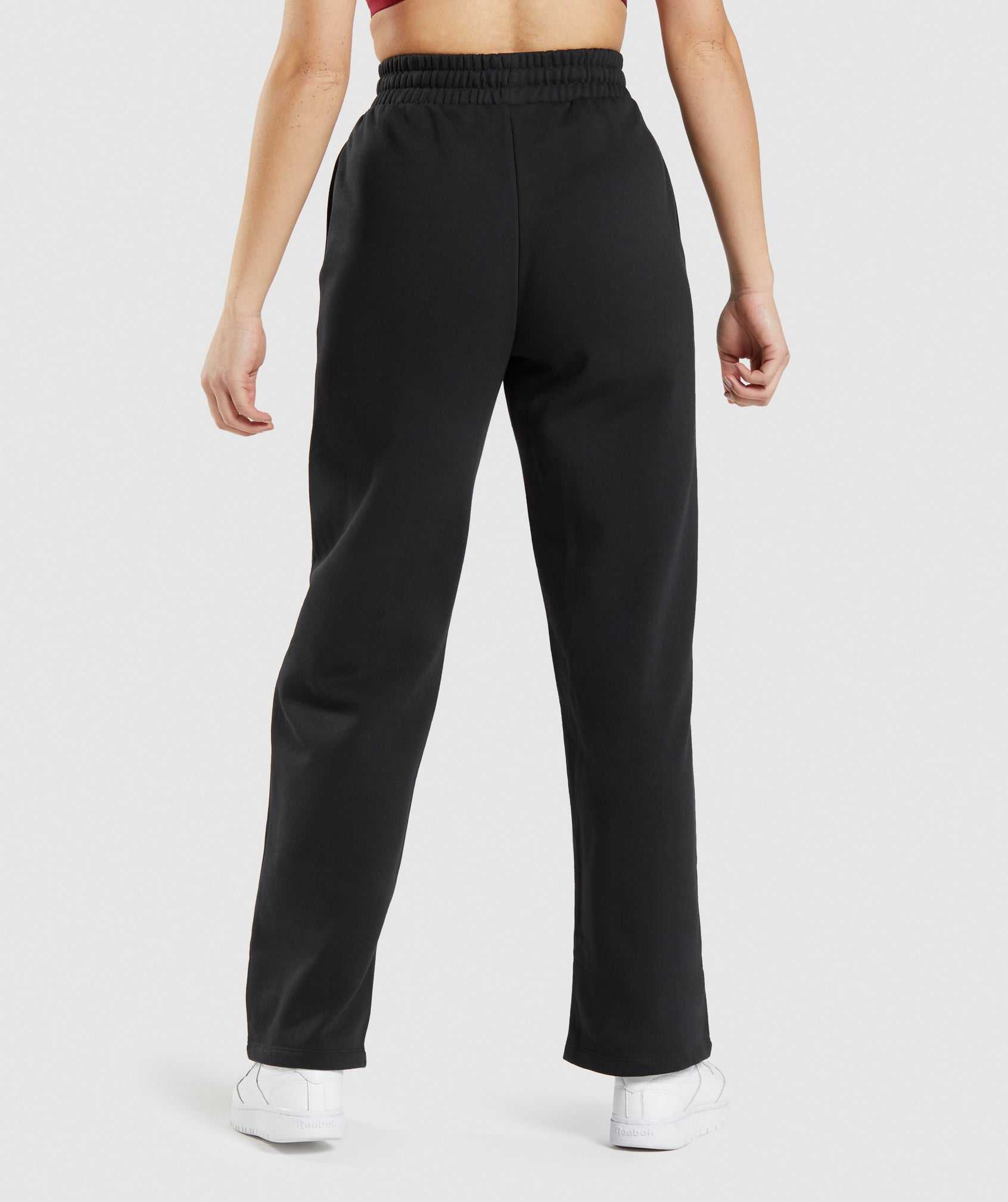 Black Gymshark Training Straight Leg Women's Jogger | FRZDHN072