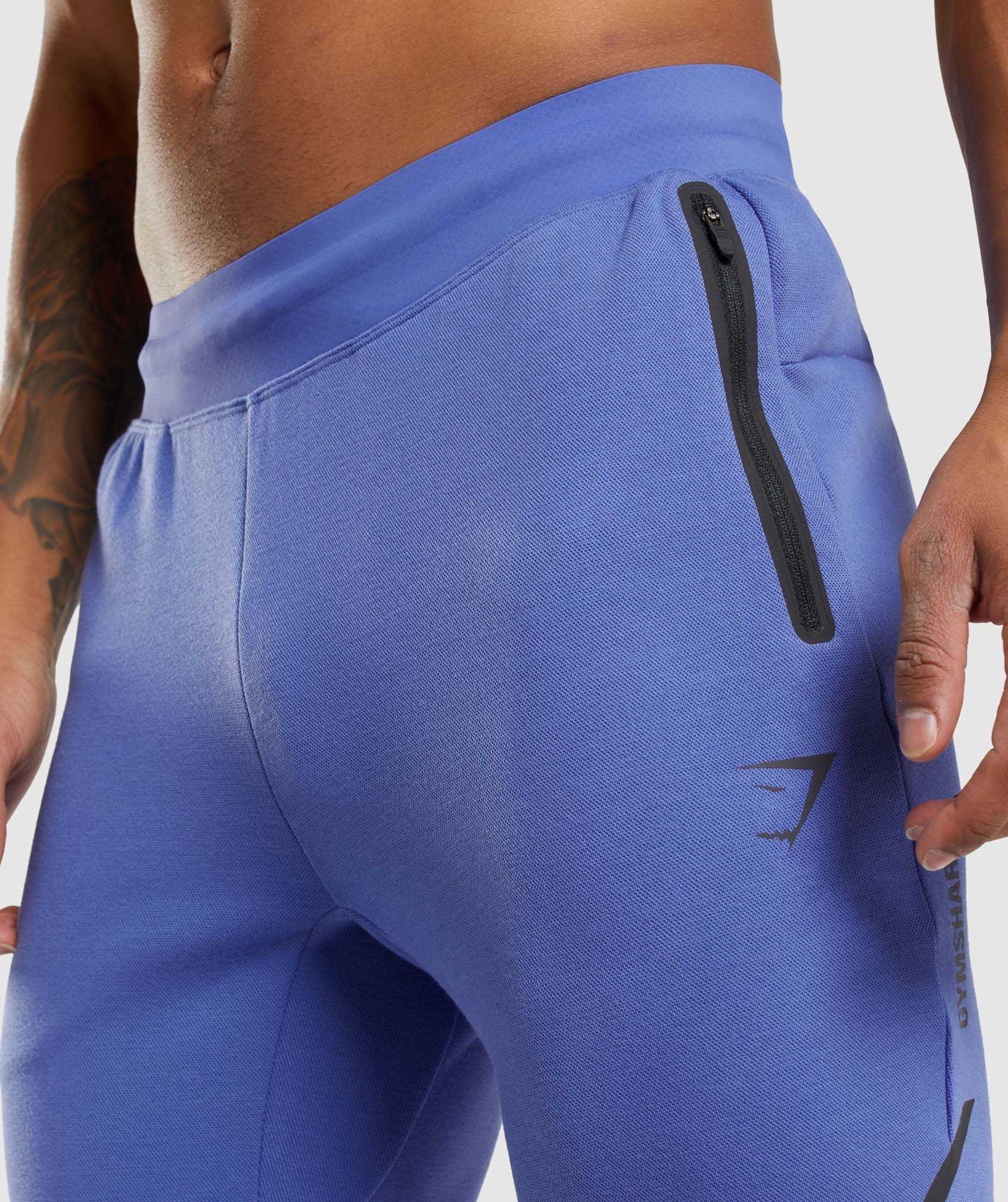 Blue Gymshark Apex Technical Men's Jogger | TQOKLW529