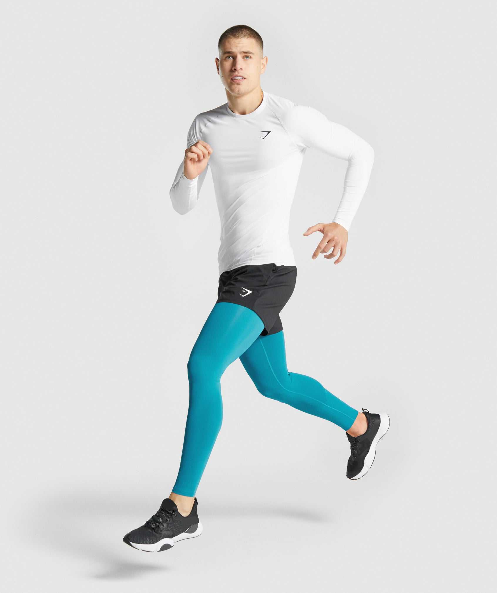 Blue Gymshark Element Baselayer Men's Jogger | KEVDZW216