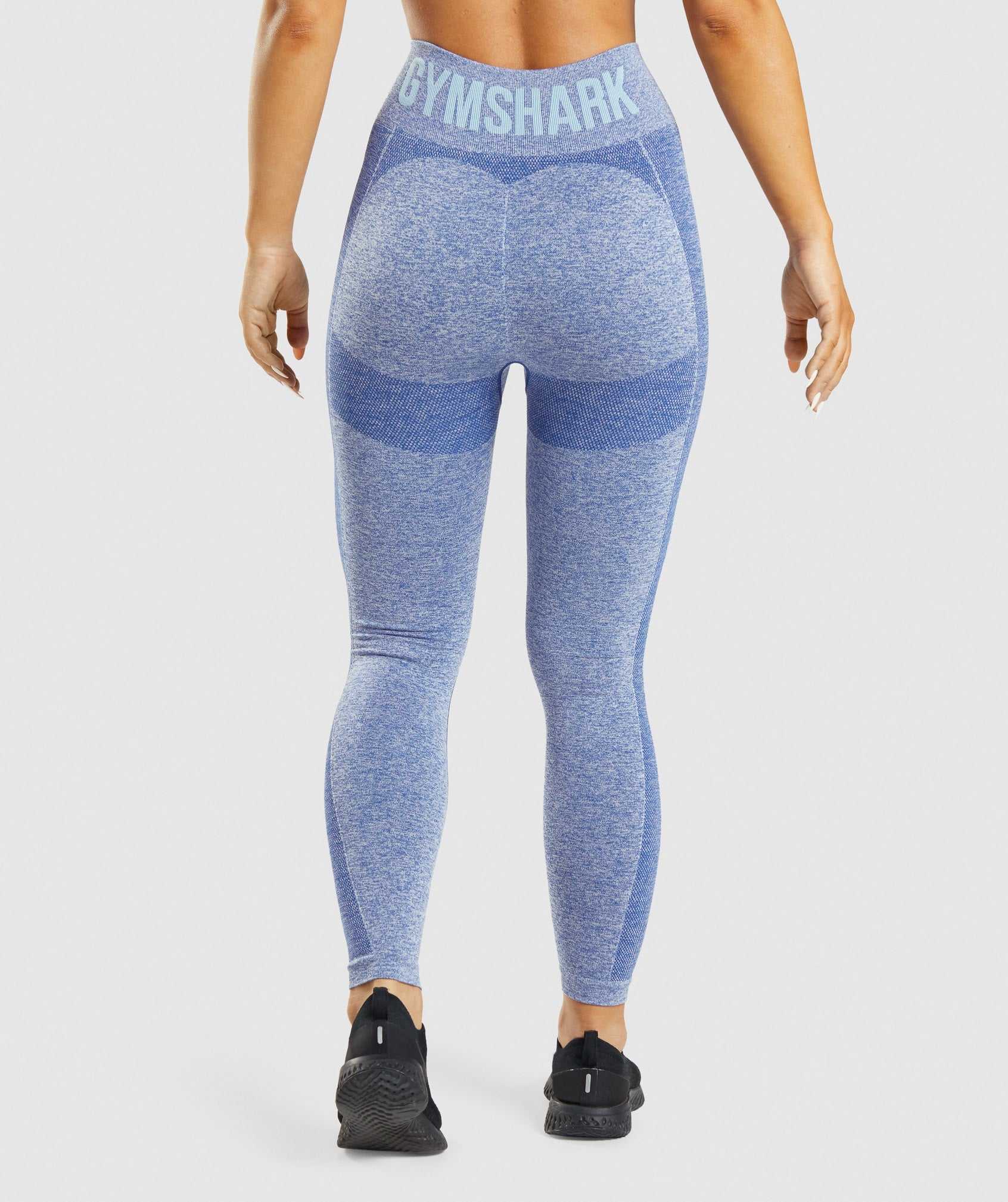 Blue Gymshark Flex High Waisted Women's Leggings | VFIYRH578