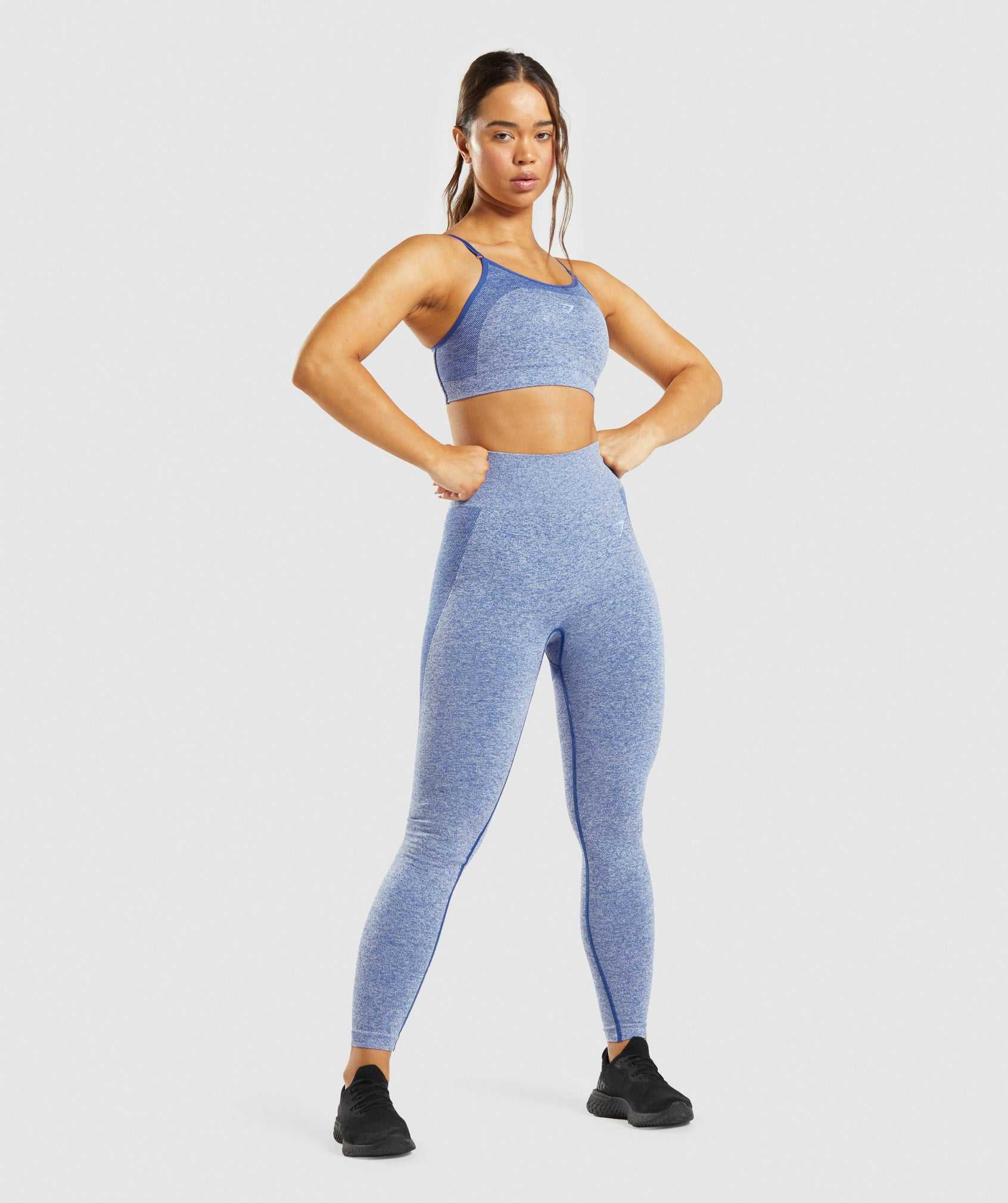 Blue Gymshark Flex High Waisted Women's Leggings | VFIYRH578