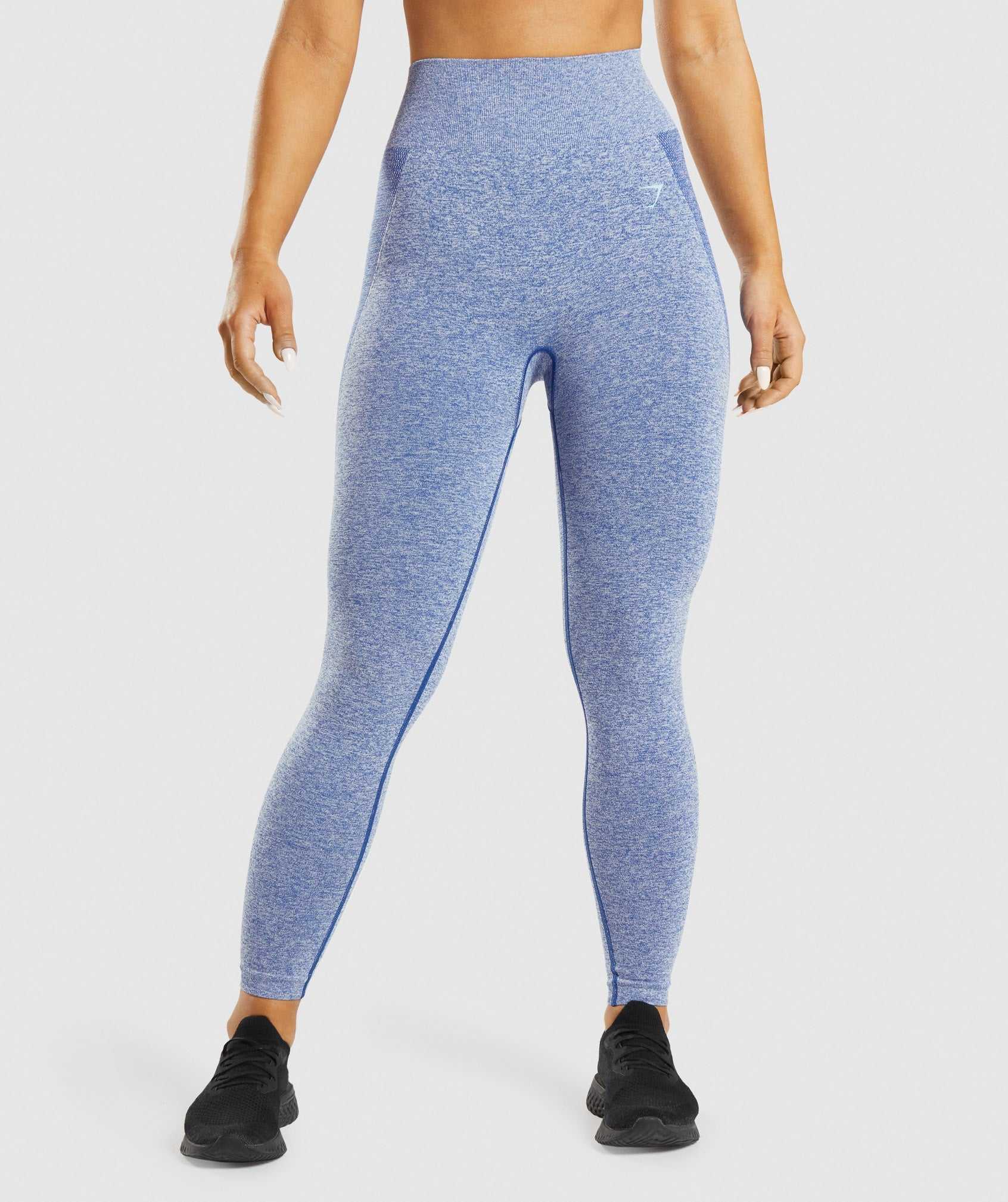 Blue Gymshark Flex High Waisted Women\'s Leggings | VFIYRH578