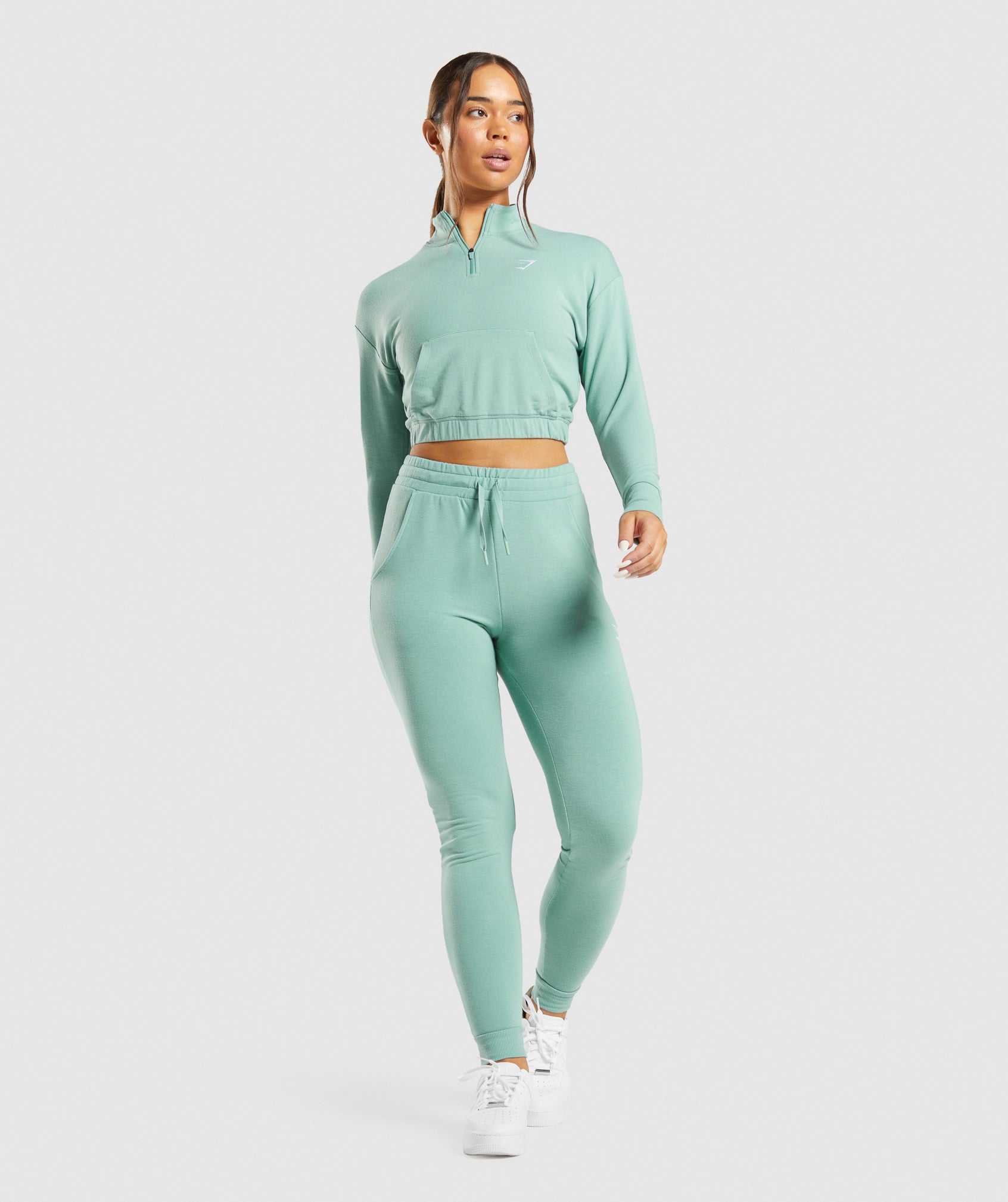 Blue Gymshark Training Pippa Women's Pullover | LTWHCF805