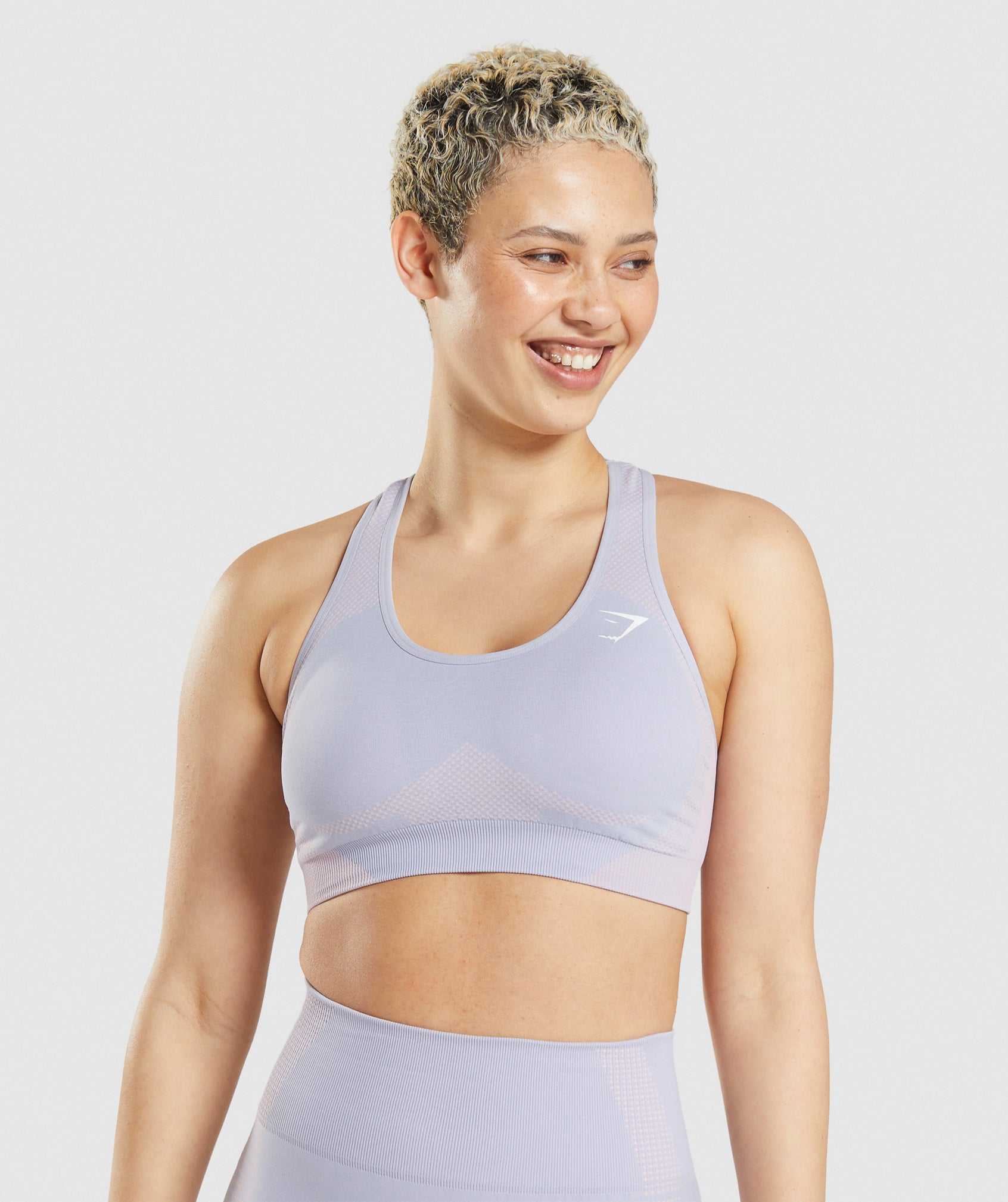 Blue Gymshark Vital Seamless 2.0 Women's Sports Bra | ETNHRV786