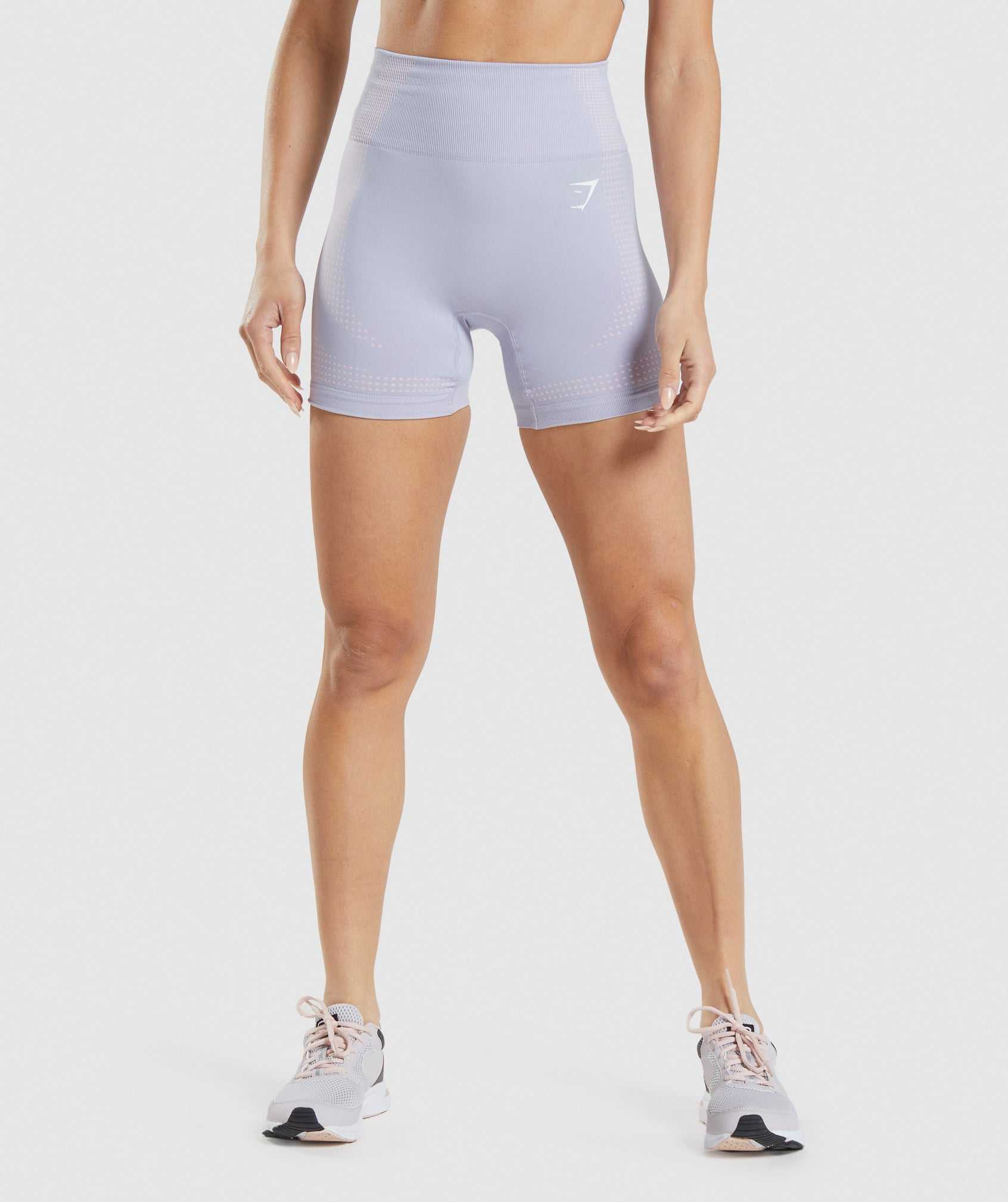 Blue Gymshark Vital Seamless 2.0 Women's Shorts | MYQNHW256