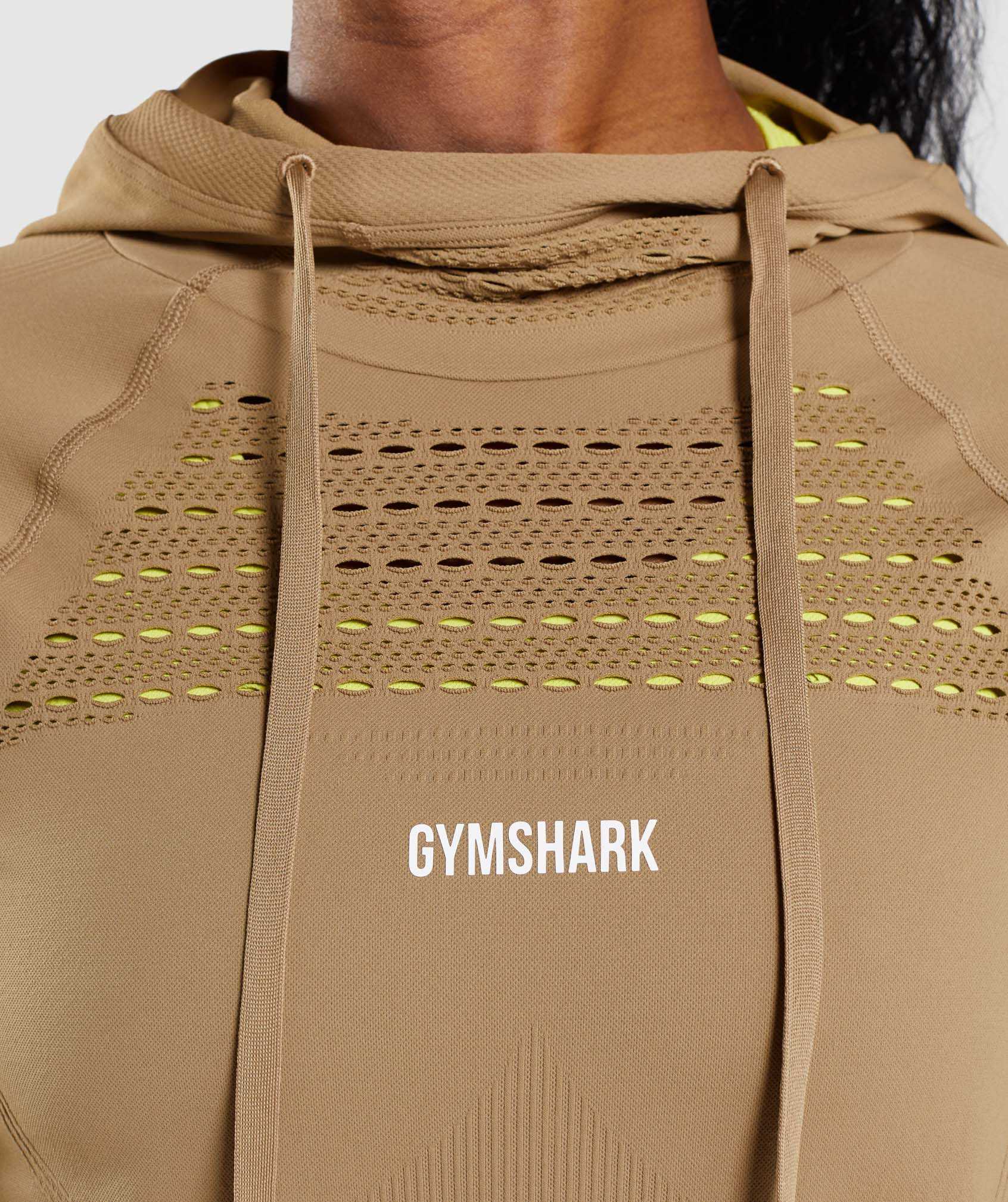 Brown Gymshark Energy Seamless Women's Pullover | QATMBG947