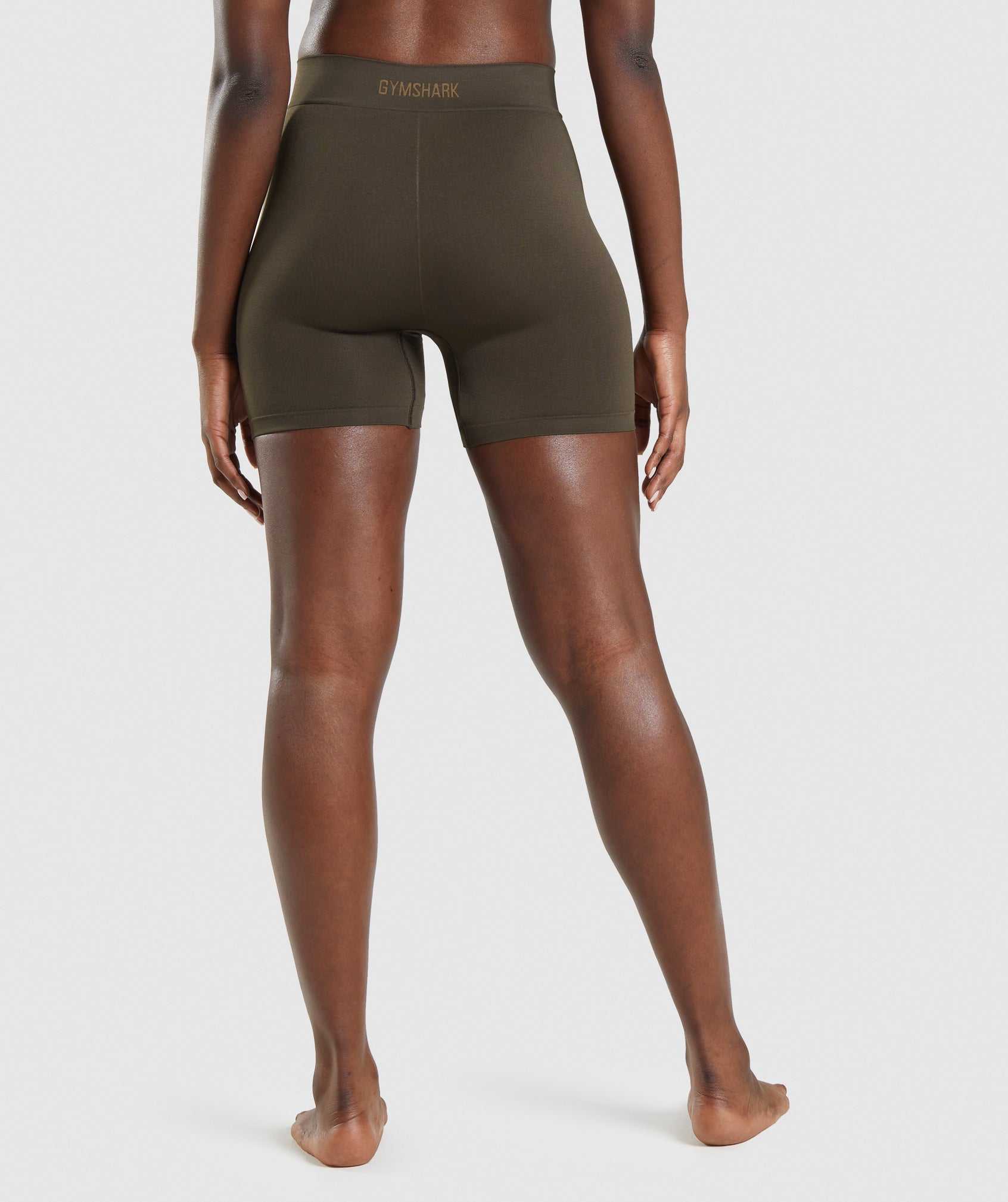 Brown Gymshark Seamless Boxers Women's Underwear | KUXACE109