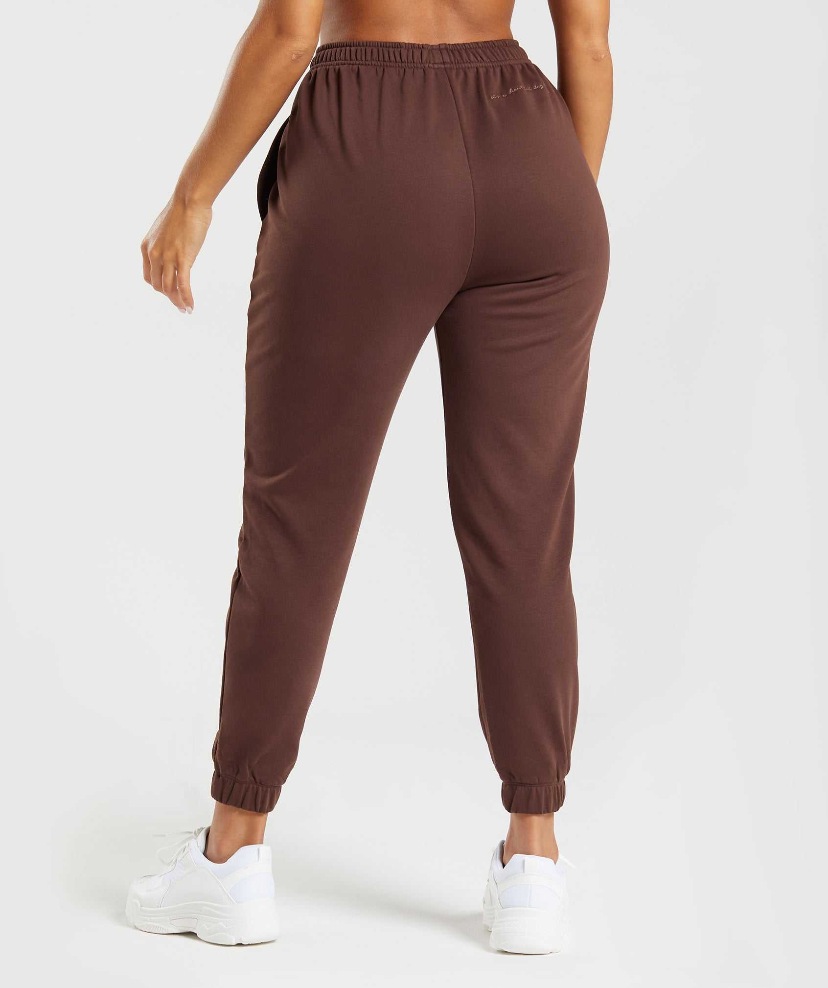 Brown Gymshark Whitney Loose Women's Jogger | MTZRUH932