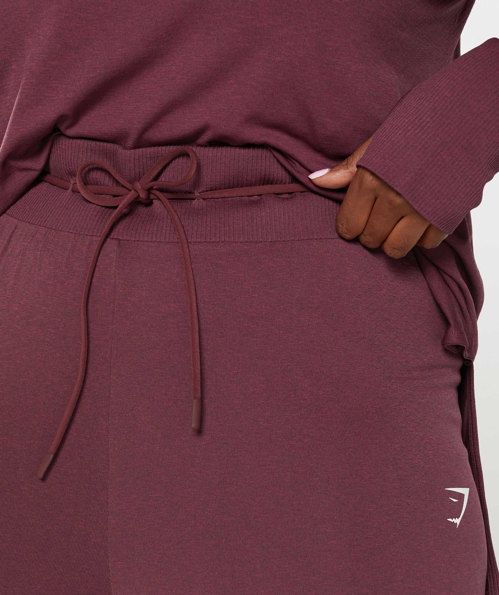 Burgundy Gymshark Vital Seamless 2.0 Women's Jogger | JCKEGP138