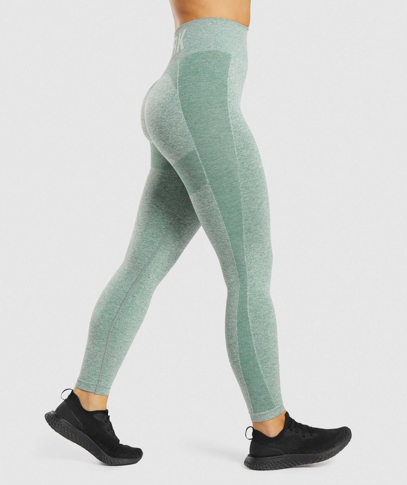 Green Gymshark Flex High Waisted Women's Leggings | YBTFZE387